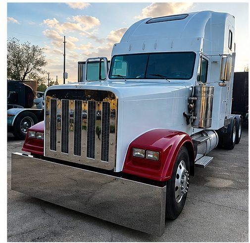 Truck after custom fabrication and modification